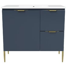 Nevada 900mm Freestanding Vanity with Ceramic Countertop